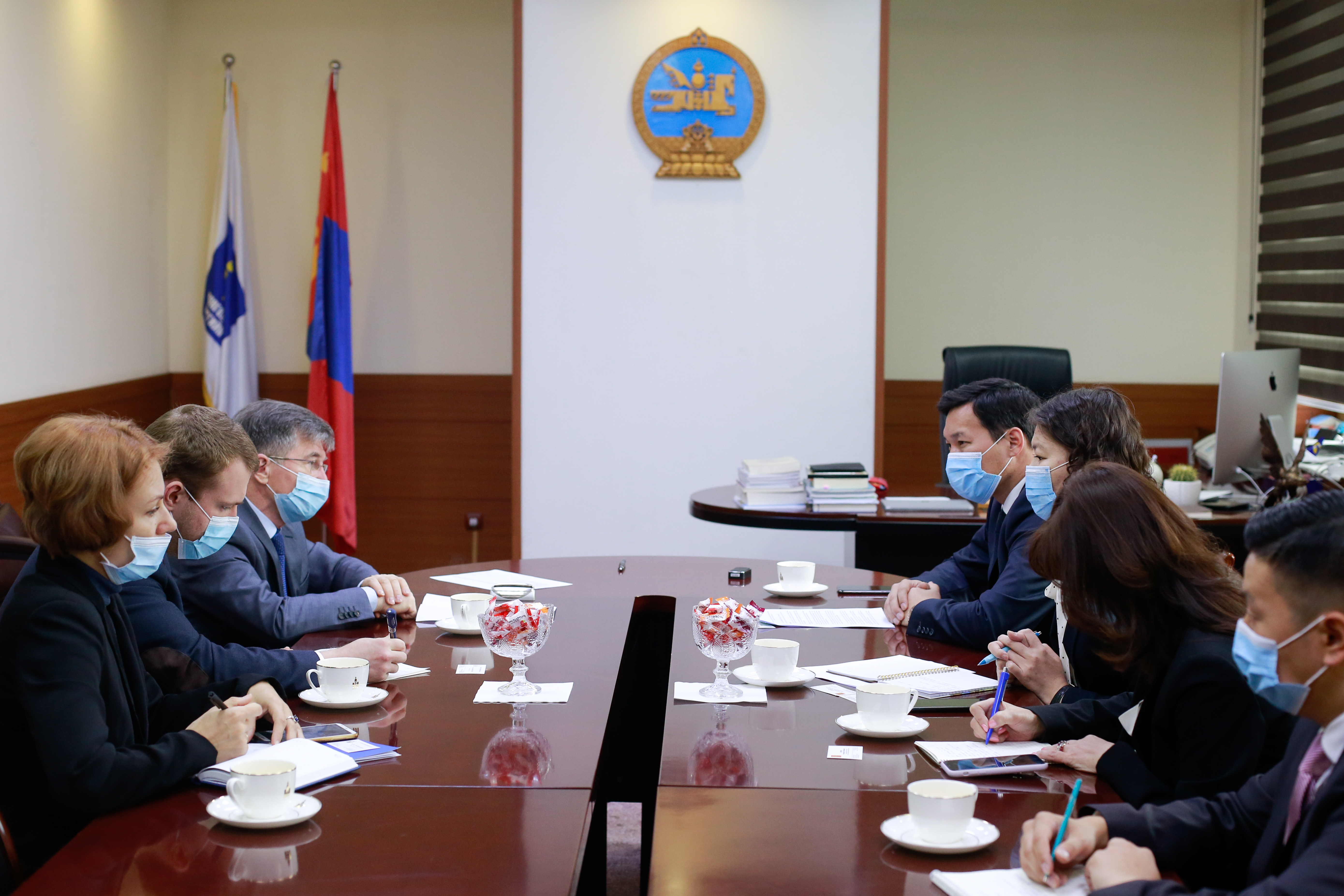 Оросын Холбооны Улсаас  Монгол Улсад суугаа Элчин сайд И.К.Азизовыг хүлээн авч уулзлаа