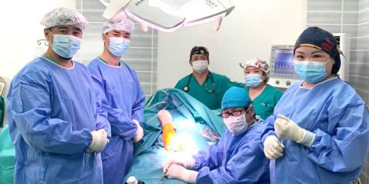 ГССҮТ МОНГОЛД АНХ УДАА ТОХОЙНЫ ҮЕ БҮТЭН СОЛИХ МЭС ЗАСАЛ ХИЙЛЭЭ