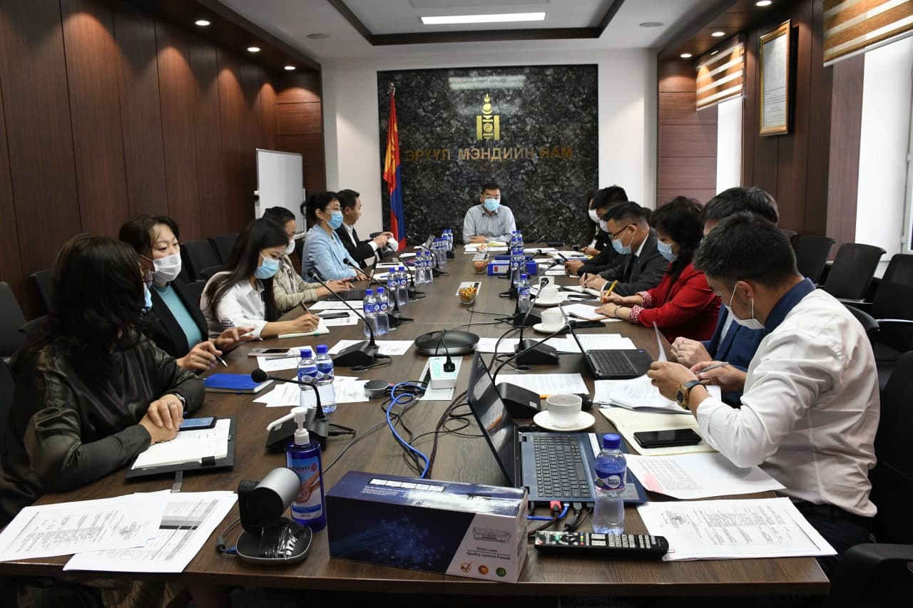    ГАМШГААС ХАМГААЛАХ ЭРҮҮЛ   МЭНДИЙН АЛБАНЫ ШТАБЫН ХОЁРДУГААР ХУРАЛ ЗОХИОН БАЙГУУЛАГДЛАА