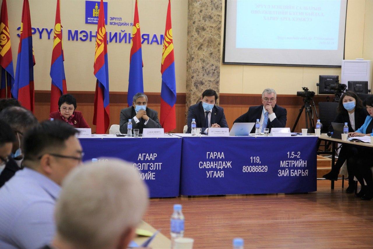 Олон улсын эрүүл мэндийн баг өвөлжилтийн асуудлаар хуралдав