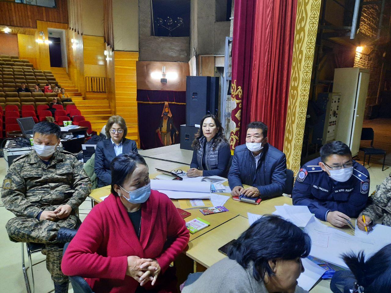 Салбар дундын ажлын хэсэг Баян-Өлгий аймагт ажиллаж байна