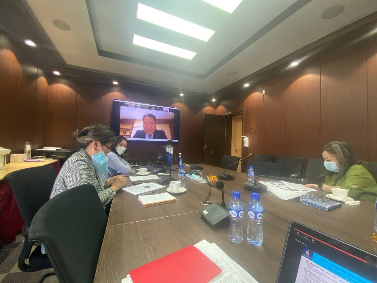 Монгол Улсын Засгийн газар, НҮБ-ын Хүүхдийн Сангийн хамтран хэрэгжүүлж буй эрүүл мэндийн төслүүдийн хэрэгжилтийг үнэлэх уулзалт боллоо