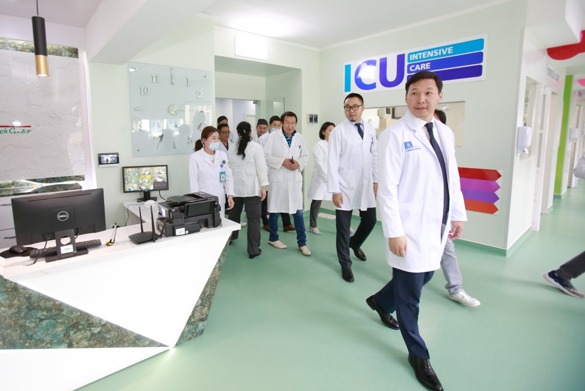 Э.Галбадрах: ГССҮТ нэг өрөөний зохион байгуулалттай Европ стандартын эрчимт эмчилгээний тасгийг байгууллаа