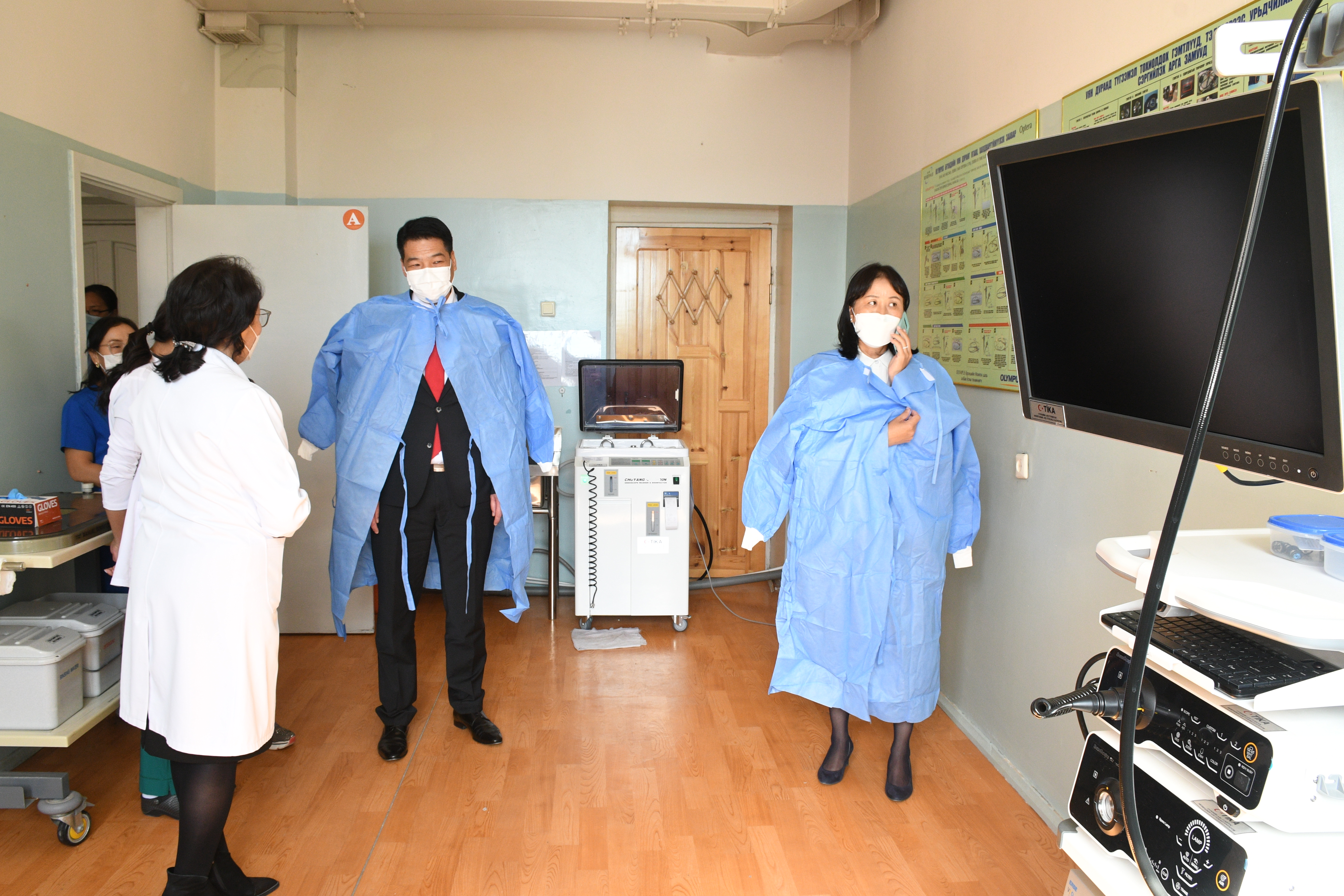 ЭРҮҮЛ МЭНДИЙН САЙД С.ЭНХБОЛД ДОРНОД АЙМГИЙН БҮСИЙН ОНОШИЛГООНЫ ЭРҮҮЛ МЭНДИЙН ТӨВД АЖИЛЛАВ