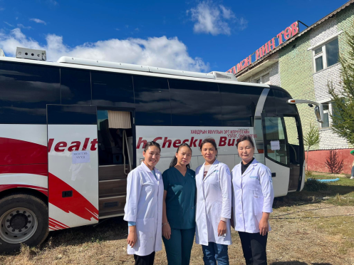 УРЬДЧИЛАН СЭРГИЙЛЭХ ЭРТ ИЛРҮҮЛЭГИЙН ҮЗЛЭГИЙГ СУМДАД ОЧИЖ ХИЙЖ БАЙНА 