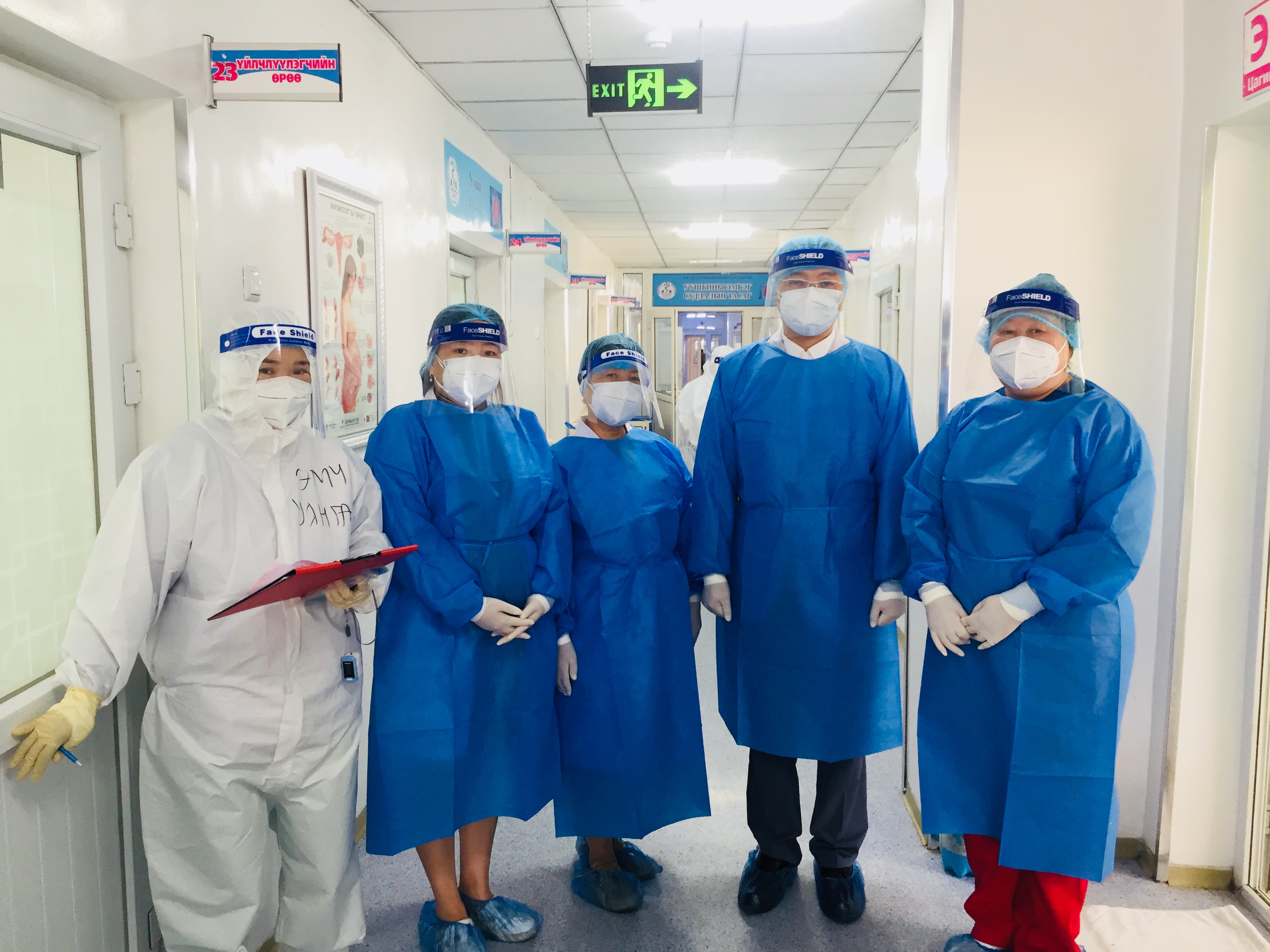 ЭРҮҮЛ МЭНДИЙН ЯАМНЫ ТӨРИЙН НАРИЙН БИЧГИЙН ДАРГА Ц.ЭРДЭМБИЛЭГ БЗДНЭ-ИЙН УЛААН БҮСЭД АЖИЛЛАВ