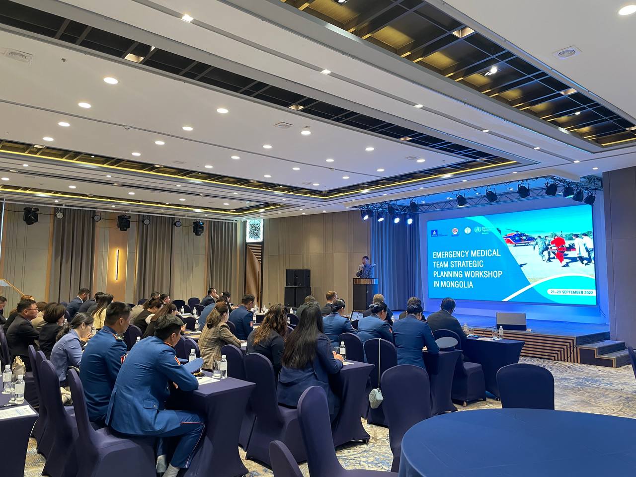 МОНГОЛ УЛСАД  ГАМШИГ НИЙГМИЙН НОЦТОЙ БАЙДЛЫН ҮЕИЙН ЯАРАЛТАЙ ТУСЛАМЖИЙН ҮНДЭСНИЙ БАГ БЭЛДЭХ ЧИГЛЭЛЭЭР СУРГАЛТ ЭХЭЛЛЭЭ