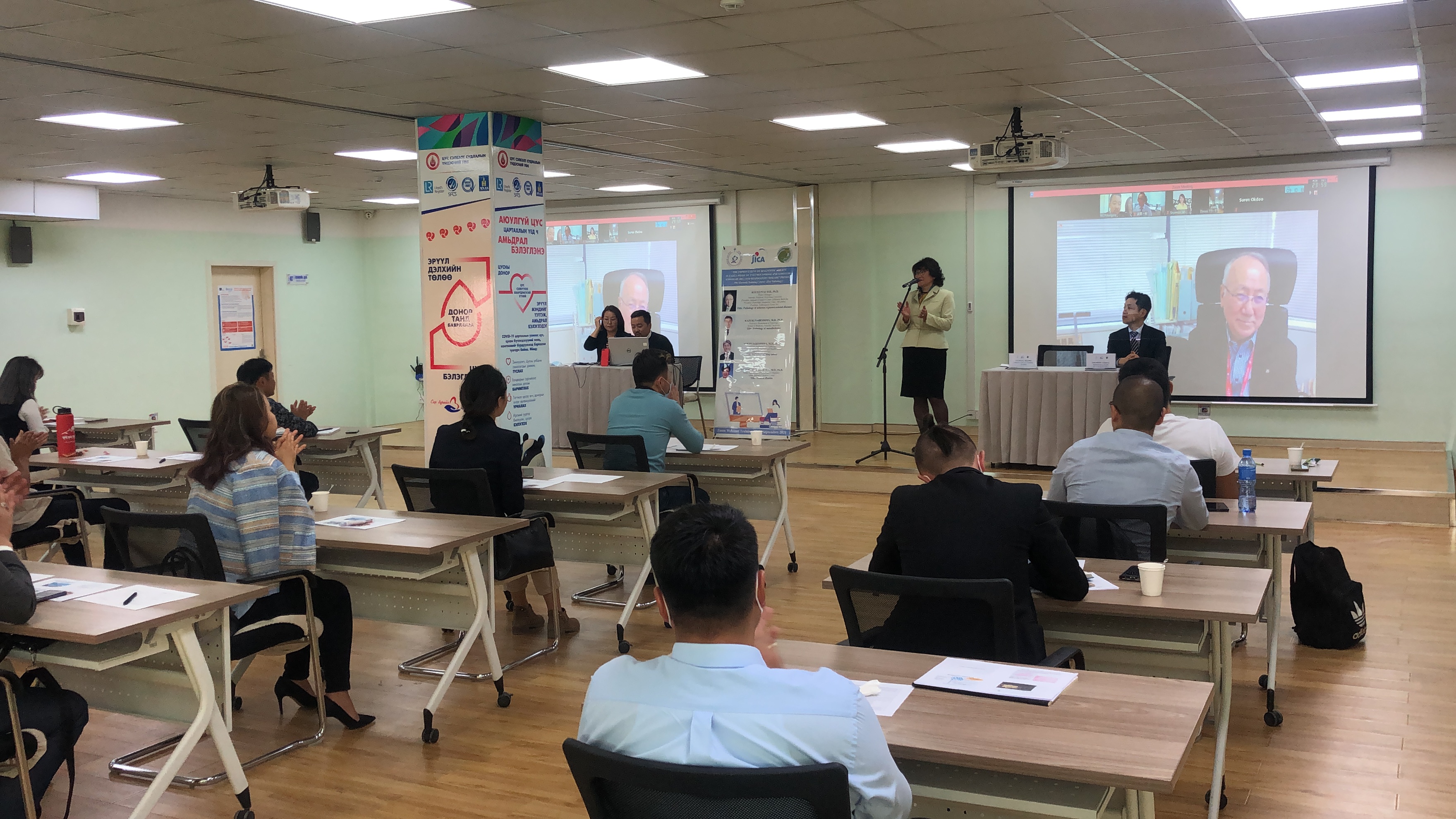 ЭМГЭГ СУДЛАЛЫН ҮНДЭСНИЙ ТӨВ, ЯПОН УЛСЫН ЭМЧ НАРТАЙ ХАМТАРСАН ОНЛАЙН СУРГАЛТ БОЛЛОО