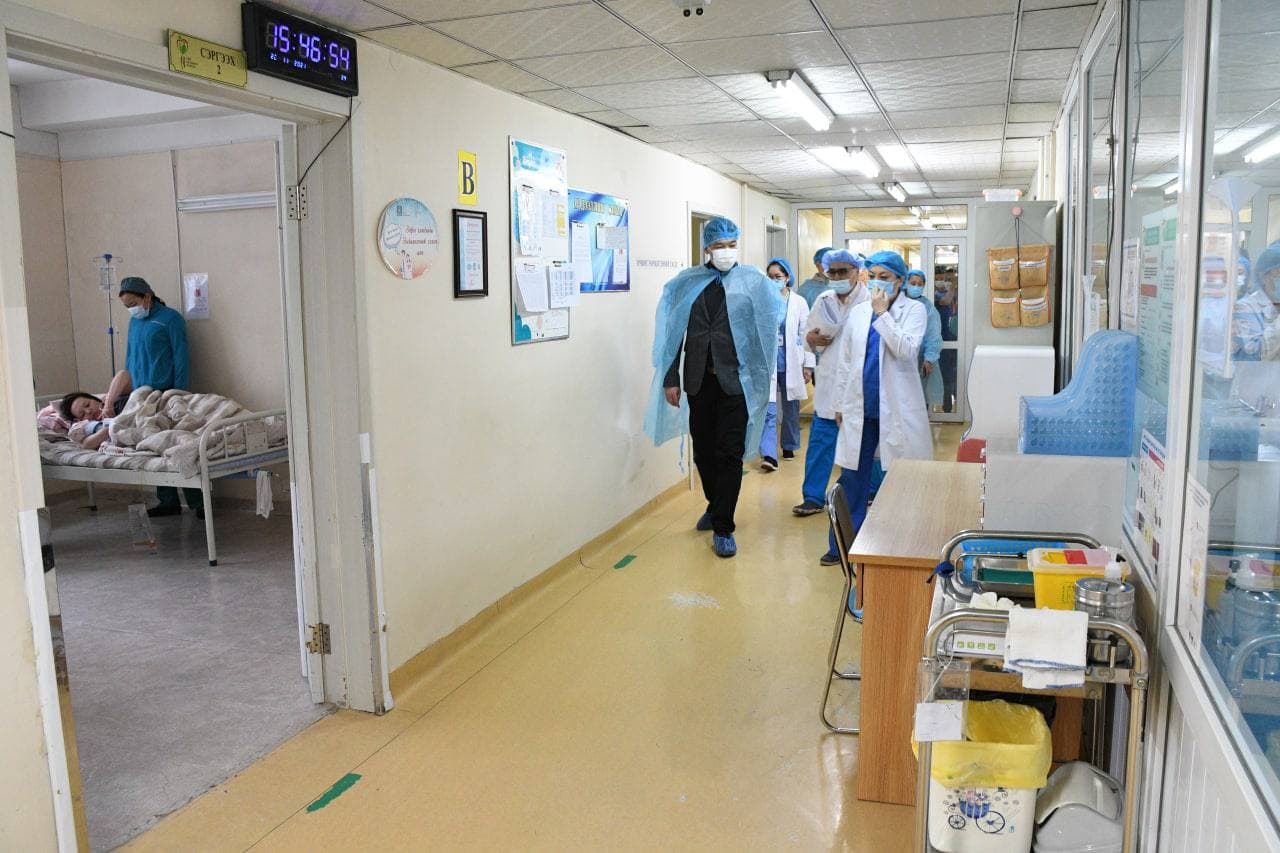 ЭРҮҮЛ МЭНДИЙН САЙД С.ЭНХБОЛД “ӨРГӨӨ” АМАРЖИХ ГАЗАРТ АЖИЛЛАВ