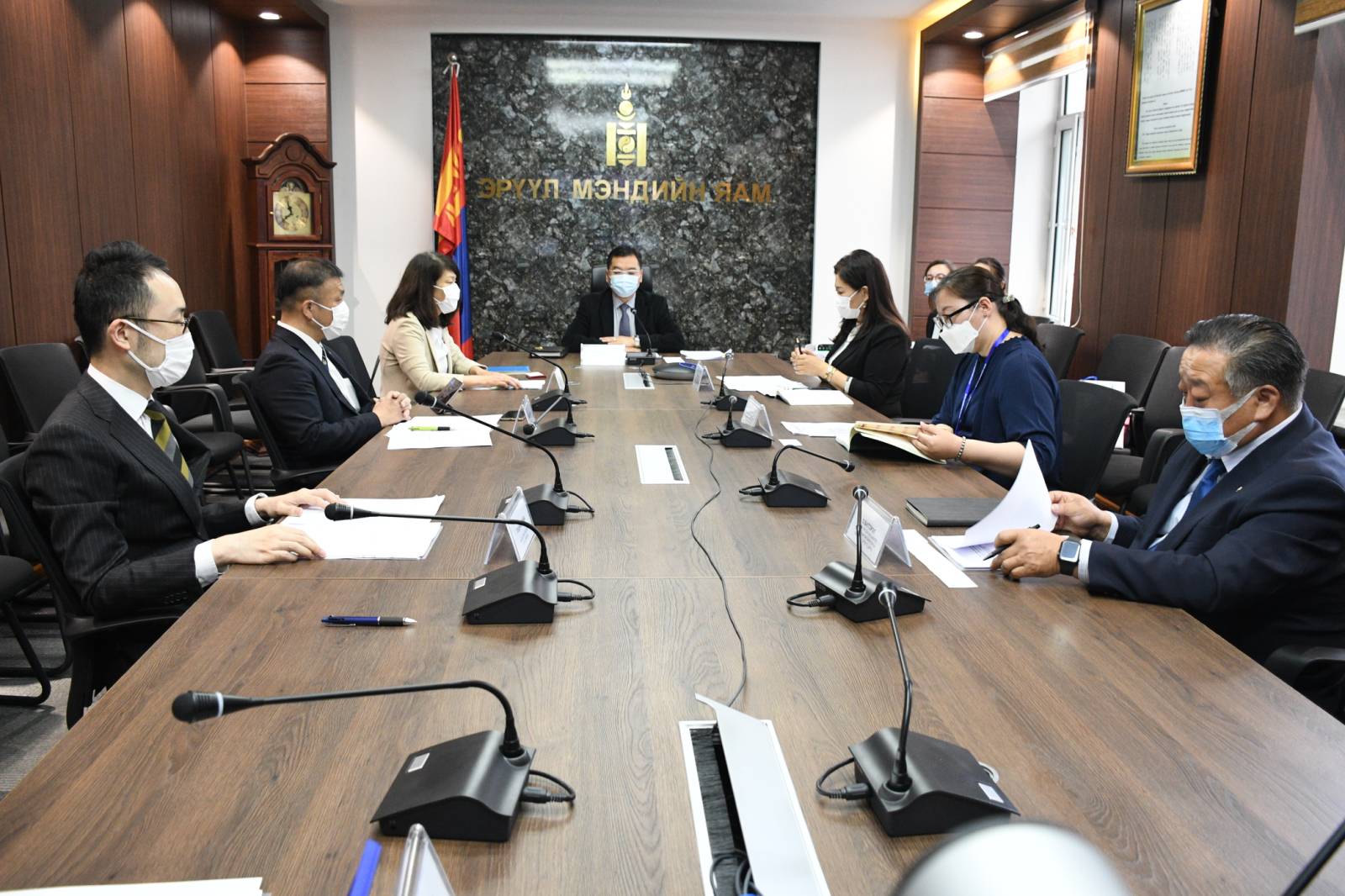 “МОНГОЛ УЛСЫН ЭМЧ, СУВИЛАГЧИЙН ТӨГСӨЛТИЙН ДАРААХ СУРГАЛТЫГ САЙЖРУУЛАХ ТӨСӨЛ”-ИЙН ХАМТАРСАН ЗОХИЦУУЛАХ ЗӨВЛӨЛИЙН ХУРАЛ БОЛЛОО