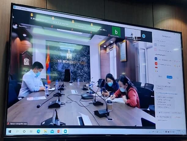 “КОРОНАВИРУСТ ХАЛДВАР (КОВИД-19)-ЫН ҮЕИЙН ЭРҮҮЛ МЭНДИЙН АНХАН ШАТНЫ БАЙГУУЛЛАГЫН ТУСЛАМЖ ҮЙЛЧИЛГЭЭНИЙ ӨНӨӨГИЙН БАЙДАЛ, ТУЛГАМДАЖ БУЙ АСУУДЛУУД” СЭДЭВТ ЦАХИМ ХУРАЛ ХИЙЛЭЭ