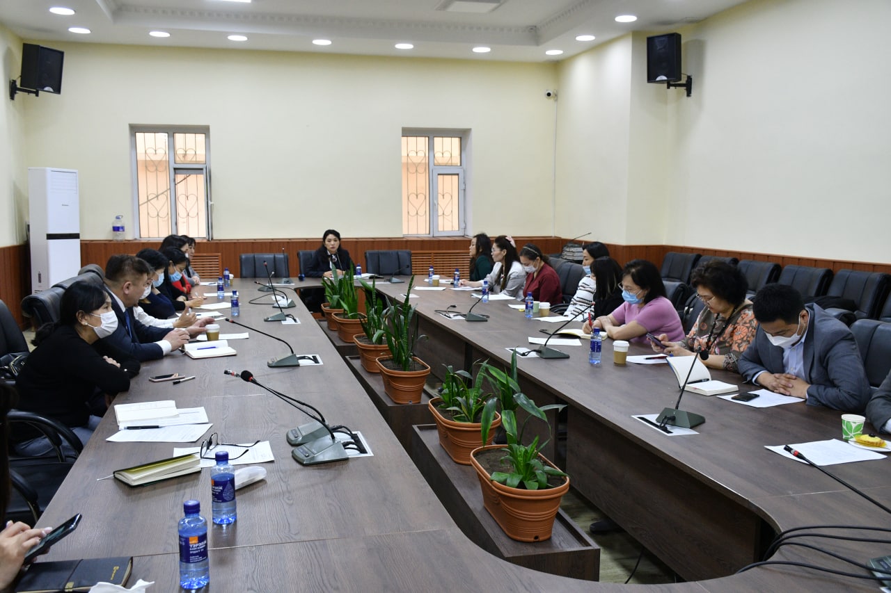 “ӨСВӨР ҮЕИЙНХЭНД ЭЭЛТЭЙ ЭРҮҮЛ МЭНДИЙН ТУСЛАМЖ, ҮЙЛЧИЛГЭЭ  БА ДЭМЖЛЭГТ УДИРДЛАГА” ХЭЛЭЛЦҮҮЛЭГ БОЛЛОО