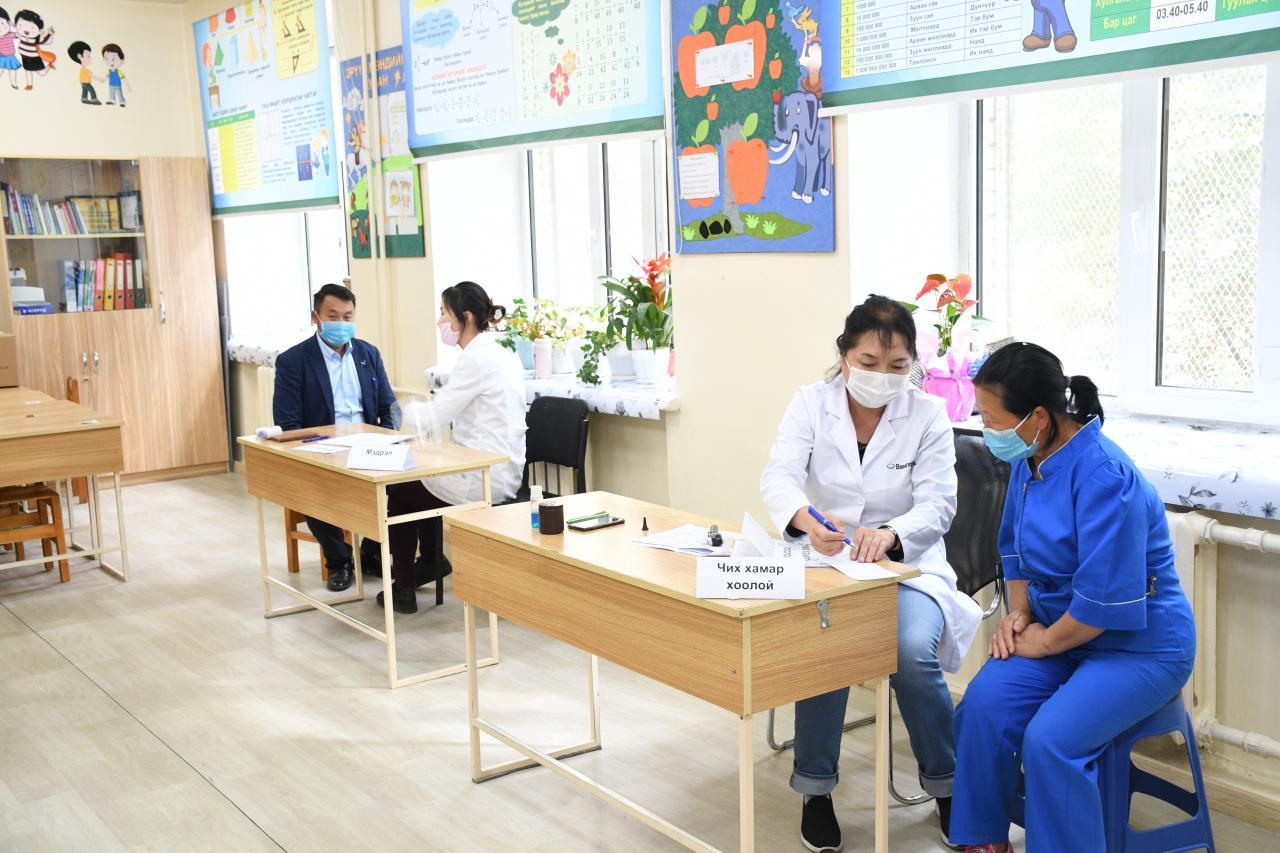 Эрүүл мэндийн урьдчилан сэргийлэх багцын үзлэгт хамруулж байна