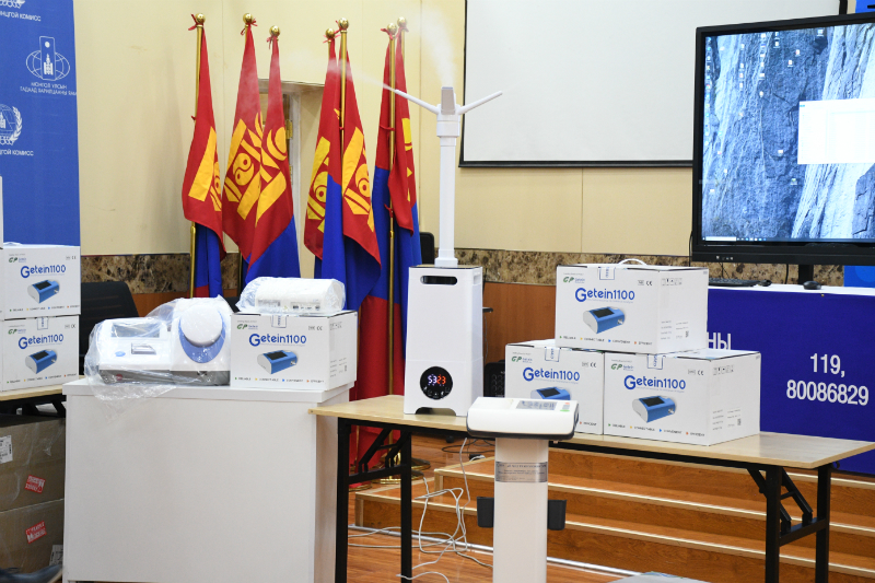 Цар тахлаас урьдчилан сэргийлэхэд нэн шаардлагатай эмнэлгийн тоног төхөөрөмжийг 21 аймаг, 9 дүүргийн эмнэлэгт хүлээлгэн өглөө