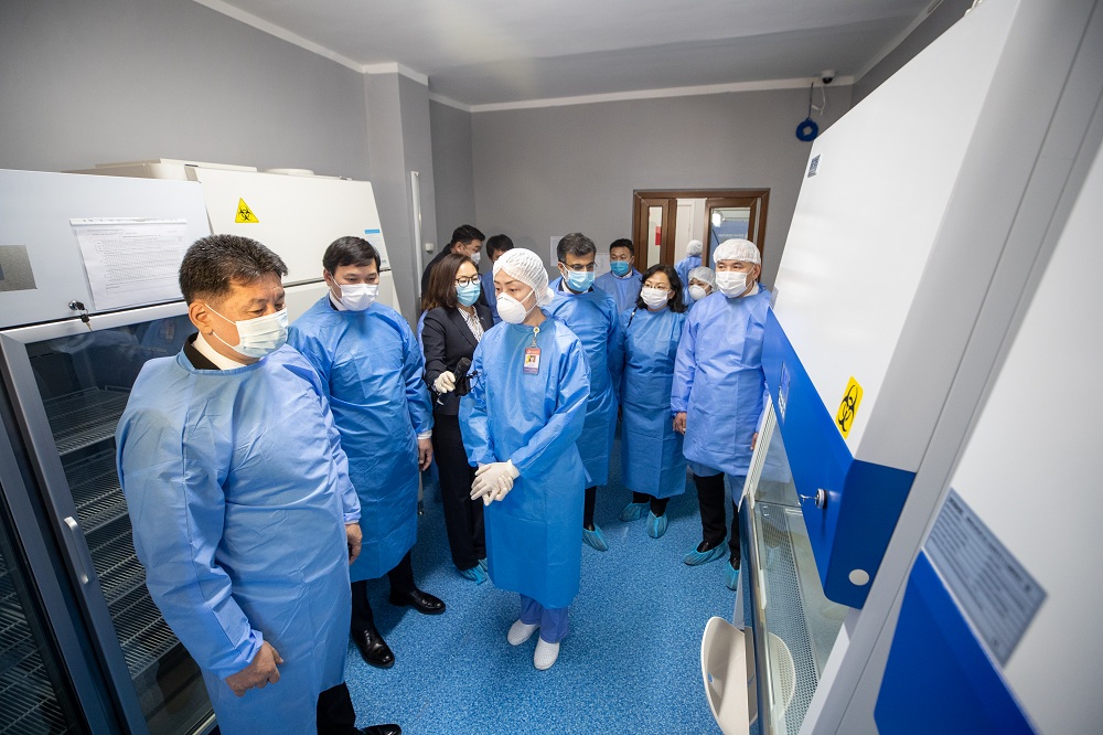 ЭМЯ-наас Үндэсний хэмжээний  Молекул биологийн  лабораторийг УНТЭ-ийг түшиглэн байгууллаа